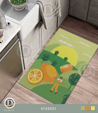 فرشینه آشپزخانه با طرح لیمو