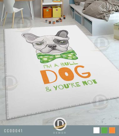 فروش فرش مخمل برای اتاق کودک طرح سگ مهربان ، فانتزی و مدرن